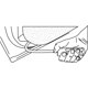 thumbnail image 2 of Juego de Herramientas de Desmontaje de Moldura Lisle 3 Piezas, 2 of 3
