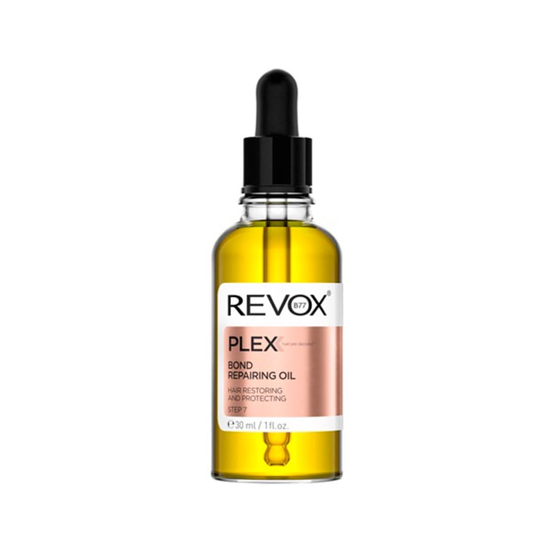 Plex · Paso 7 · Aceite Reparador Fortalecedor