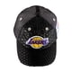 thumbnail image 5 of Gorro Jockey Mitchell and Ness Los Angeles Lakers Platinum Lux Trucker, 5 of 9