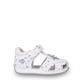 thumbnail image 2 of Sandalia Bebé Niña Floral Cerrada con Velcro Celeste Pillin, 2 of 3