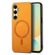 thumbnail image 1 of Magnetic Slim Case for Samsung Galaxy A56 with Camera Guard & Anti-Scratch Back Yellow, 1 of 6