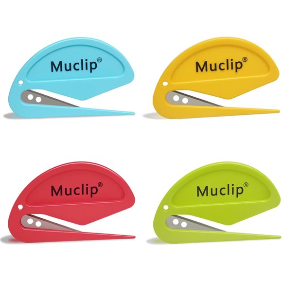Abrecartas Muclip con hoja oculta de ABS