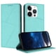 thumbnail image 1 of Funda Cartera Magnética para iPhone 16 Pro Protección Antichoque con Ranuras Verde, 1 of 6