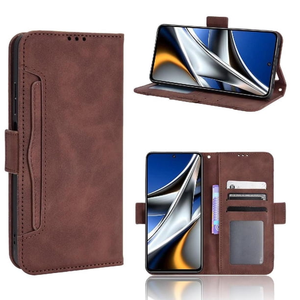 Funda Cartera Magnética para Xiaomi POCO X4 PRO 5G- Tarjetero Desmontable, Cuero PU, Soporte
