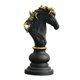 thumbnail image 4 of Adorno De Escultura De Ajedrez Internacional Figurilla Accesorios Para Fotos Caballero Negro, 4 of 5