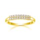 thumbnail image 2 of Exquisite Anillos de Eternidad Redondos para Mujer de Moissanita Color D VVS1 Plata S925 Diamante Creado en Laboratorio Alianzas de Boda Opción Ideal para Fiestas en Pareja Cita Viaje, 2 of 5