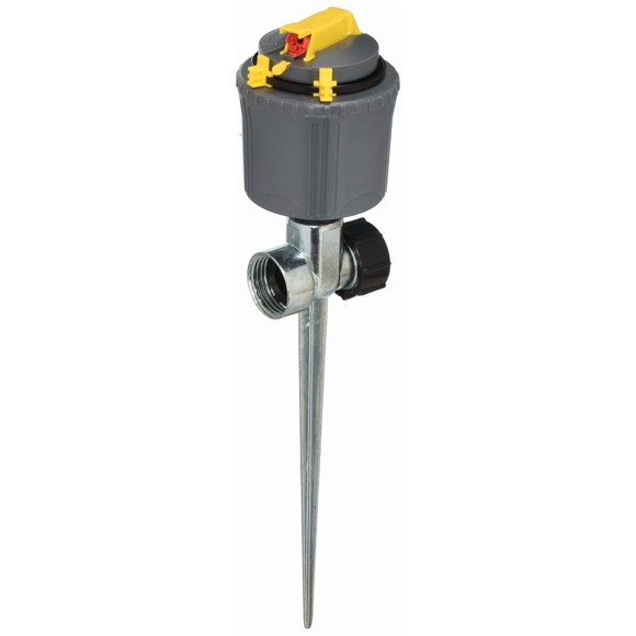 Aspersor con transmisión por engranajes Irrigator Pro 525030, radio de 6-24 m