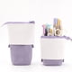 thumbnail image 1 of Retractable PU Corduroy Pencil Holder: Portable Stationery Organizer with Zipper for Students, Boys, Girls, and Adults, 1 of 5