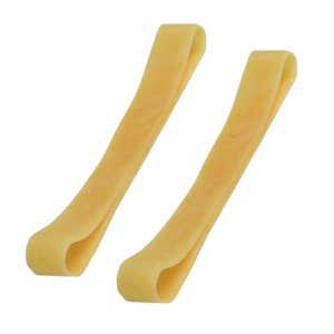 Magideal - 2 Correas De Moldeo De Goma, Accesorios, Aplicaciones, Herramientas De Alfarería Diy, Correa De Molde De Yeso Sólido Fácil De Usar Para Herramientas D 26Cm