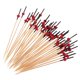 thumbnail image 3 of Bead Cocktail Sticks Sandwich Fruit Palillos Para Palillos Suministros Para Fiestas Negro Rojo, 3 of 4