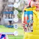 thumbnail image 5 of Tiny Toons Looniversity Botella de Agua con Tapa Pop Top de Un Toque, Acero Inoxidable, a Prueba de Fugas, para Deportes, Botella Infantil azul 12 oz, 5 of 6