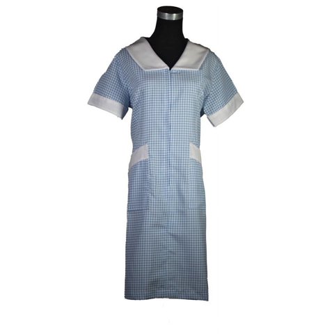 Ecclenan - Delantal Escoces Celeste Talla L