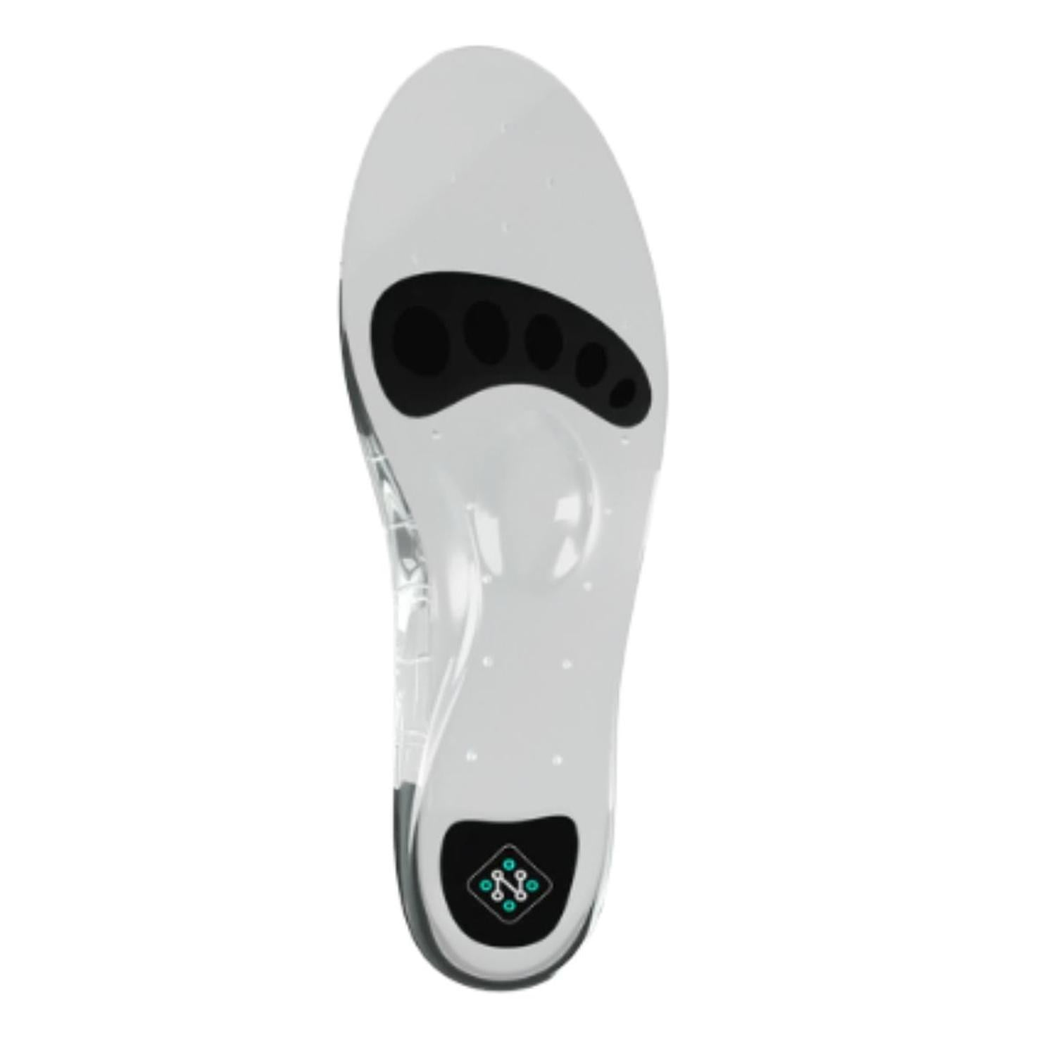 Nextep - Plantillas De Silicona Con Punto De Gel Y Boton Metatarsal Blanco L