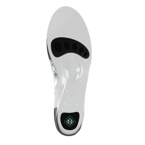 Nextep - Plantillas De Silicona Con Punto De Gel Y Boton Metatarsal Blanco S
