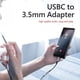 thumbnail image 2 of Adaptador USB‑C a 3,5 mm HiFi Subynanal (2 unidades), 2 of 8