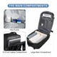 thumbnail image 2 of Mochila Viral Bolso Viaje Organizador Abajo Avion 40l Capacidad con USB, 2 of 3