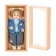 thumbnail image 2 of Juguete Muñeco Realista 55cm Silicona Chaleco Azul Infantil, 2 of 2