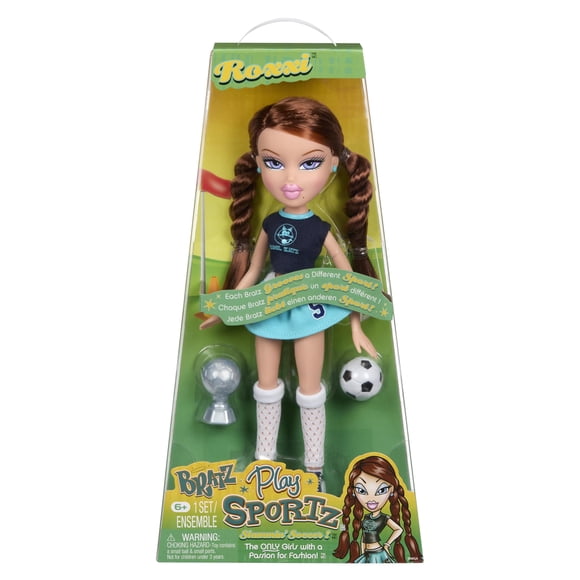 Muñeca de Moda Bratz Roxxi Play Sportz con Balón de Fútbol