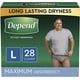 thumbnail image 1 of Ropa interior para incontinencia Depend Fit-Flex para hombre, talla grande, 28 unidades, 1 of 9
