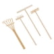 thumbnail image 5 of 4x Rake Garden Sand Mini Herramientas Portátiles Para Regalo De Cumpleaños De Escritorio De Jardín, 5 of 5