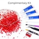 thumbnail image 3 of Kit MYYKO de perlas planas rojas y strass de 60 g, 3 of 6