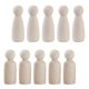 thumbnail image 3 of 10 Piezas De Mu?ecas De Madera Con Clavija, Cuerpos De Personas De Madera, Juguetes De Cumplea?os Para Ni?os DIY Mezclados, 3 of 5