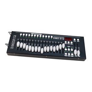 Magideal - Controlador De Luz Dmx 512 Para Dj, Controlador De Consola, Panel Controlador De Escenario Multiusos Fácil De Instalar Para Bares, Pubs, Conciertos Y
