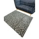 thumbnail image 2 of Alfombra Living Diseño Elegante Gris Oscuro, 2 of 4