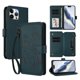 thumbnail image 1 of Funda Cartera Mariposa para [iPhone 13 Pro Max] con Soporte y Cremallera Verde oscuro, 1 of 6