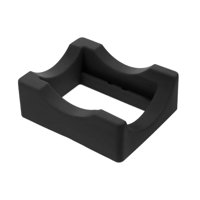 Bothyi - Portavasos Con Ranura Portavasos De 2 Ángulos Para Vasos De Botellas De Vidrio Manualidades Uso Negro