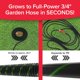 thumbnail image 2 of Manguera de Jardín Pocket Hose Ballistic Doble Protección UV 23 m 75 ft, 2 of 9