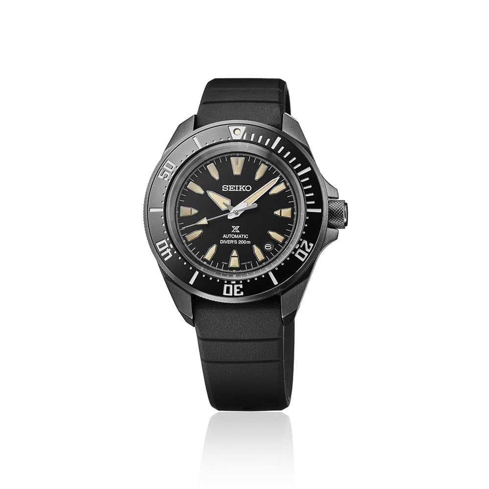 Reloj Seiko Prospex Srpl15 Para Hombre Con Correa De Silicona Negra
