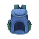 thumbnail image 4 of Mochila Transportadora De Mascotas Correa Ajustable Bolsa De Viaje Para Mascotas Para Acampar Al Aire Libre Perro Azul Oscuro 6.6 Lb, 4 of 5
