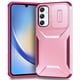 thumbnail image 1 of Funda Resistente para Samsung Galaxy A34 5G con Tapa Deslizante y Protección Militar Rosa, 1 of 6