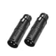 thumbnail image 4 of Conector Adaptador Xlr A De 2 X 3 Pines Para Mezclador De Audio Altavoz Y Estudio, 4 of 5