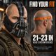 thumbnail image 5 of Máscara de Disfraz Bane para Adultos – HeroCrafts, 5 of 7