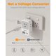 thumbnail image 5 of Adaptador de enchufe TESSAN 2 unidades Australia Tipo I, 5 of 7