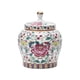 thumbnail image 1 of Recipiente De Té De Porcelana Para Té Suelto Con Tapa Frasco De Almacenamiento De Alimentos Flores Multiusos, 1 of 5