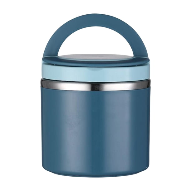 Tarro de comida con aislamiento térmico, taza térmica portátil de acero inoxidable, soporte para gachas de sopa, contenedor de alimentos, taza de sopa 1000ml