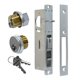 thumbnail image 1 of Cerradura AiSecure Commercial Mortise Silver para escaparate, 1 of 8