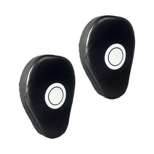 Ioensy - Almohadilla De Mano De Entrenamiento Almohadilla De Boxeo Duradera Para Artes Marciales Mma Negro 2 Piezas