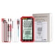 thumbnail image 3 of Comprobadores De Transistores Multímetro Digital Multi Meter 6000 Counts Red, 3 of 5