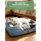 thumbnail image 5 of Cama ortopédica para perro Spotted Play S de espuma gris, 5 of 8