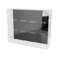 Magideal - Estuche De Exposición De Béisbol, Soporte De Pared, Soporte De Exhibición Transparente A Prueba De Polvo, Caja De Almacenamiento De Béisbol Para Colec