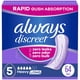 thumbnail image 1 of Almohadillas para incontinencia Always Discreet Heavy Absorbency x64, 1 of 8
