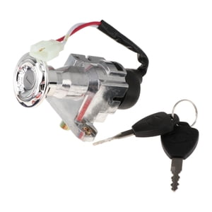 Ioensy - Juego De Cerradura Para Bicicleta Eléctrica, Fácil De Instalar, Cerradura De Encendido Y Apagado Para Ciclomotor De 10 A 19 Mm