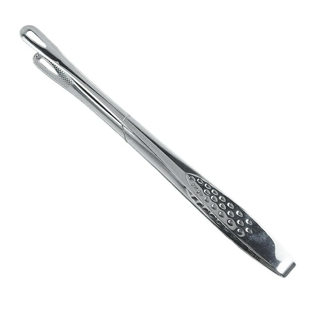 Pinzas para asar barbacoa, pinzas para comida, pinzas para barbacoa, pinzas con puntas dentadas, utensilios de cocina, pinzas para servir pan, pinzas
