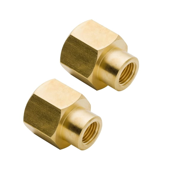 Legines de montaje de tuberías que reducen el acoplamiento reductor 3/8 NPT a 1/8 NPT