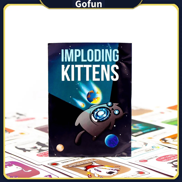 Juego de Cartas Imploding Kittens Expansion Exploding Kittens | Lider