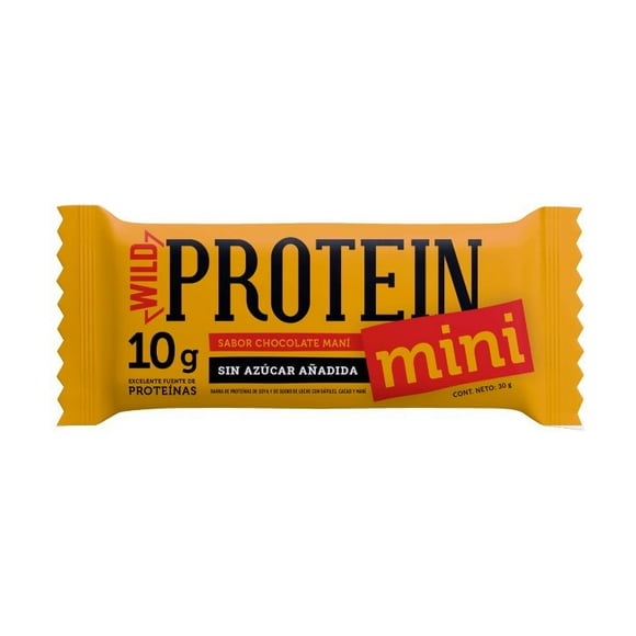 Wild Protein Mini Chocolate Maní, 30 g